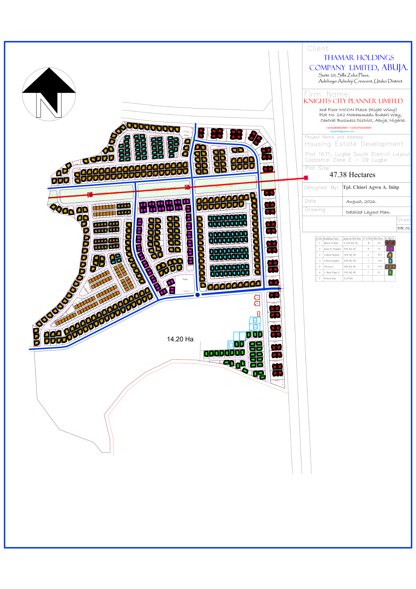 ROYAL PALM HUTU SITE LAYOUT
